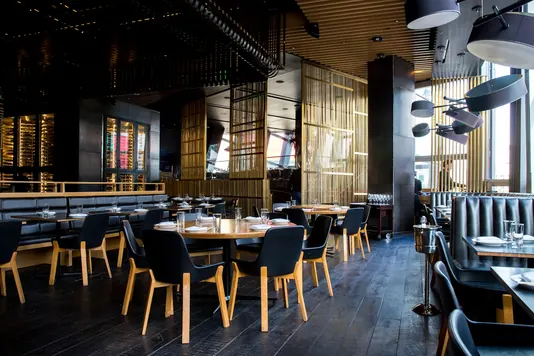 Professional restaurant website with digital menu